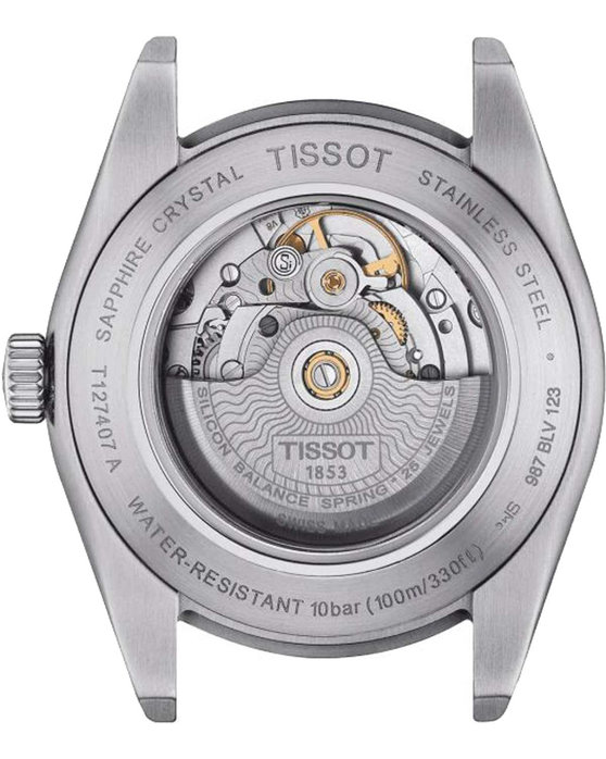 TISSOT T-Classic Gentleman Powermatic 80 Automatic Silver Stainless Steel Bracelet