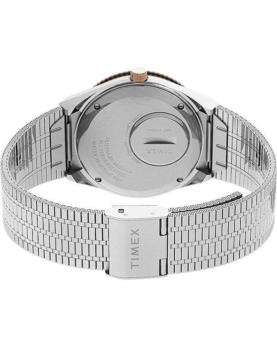 TIMEX Q Reissue Silver Stainless Streel Bracelet