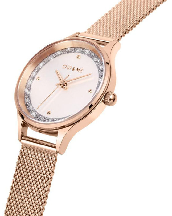 OUI&ME Bichette Rose Gold Stainless Steel Bracelet