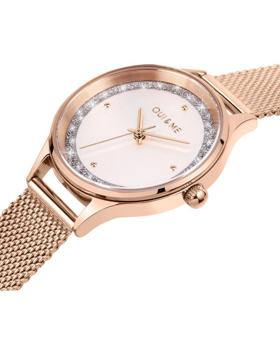 OUI&ME Bichette Rose Gold Stainless Steel Bracelet