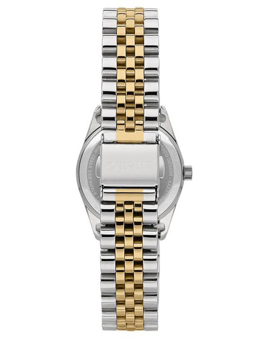 OUI&ME Coquette Diamond Two Tone Stainless Steeo Bracelet