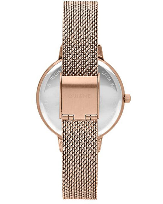 OUI&ME Fluerette Rose Gold Stainless Steel Bracelet