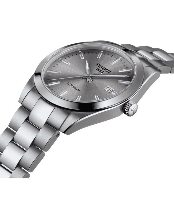 TISSOT T-Classic Silver Titanium Bracelet