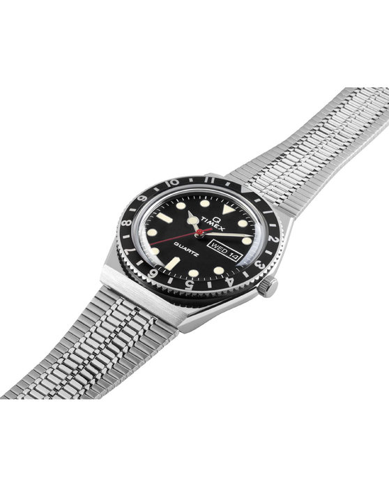 TIMEX Q Reissue Silver Stainless Steel Bracelet