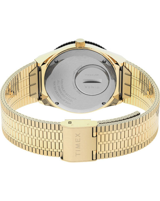 TIMEX Q Reissue Gold Stainless Steel Bracelet