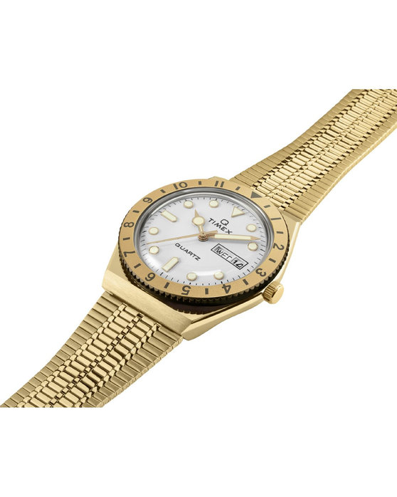 TIMEX Q Reissue Gold Stainless Steel Bracelet