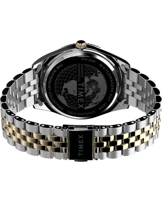 ΤΙΜΕΧ Waterbury Two Tone Stainless Steel Bracelet