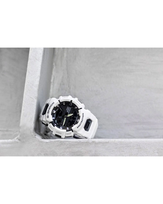 CASIO G-SHOCK Smartwatch White Rubber Strap