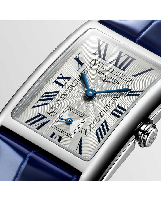 LONGINES DolceVita Blue Leather Strap