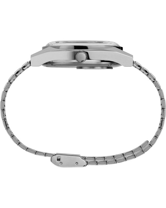 TIMEX Q Falcon Eye Silver Stainless Steel Bracelet