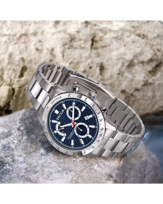 SECTOR 270 Chronograph Silver Metallic Bracelet