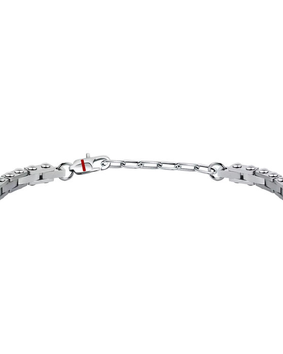 SECTOR Stainless Steel Bracelet with Enamel and Zircon