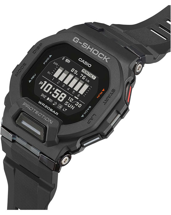 CASIO G-SHOCK Smartwatch Black Rubber Strap