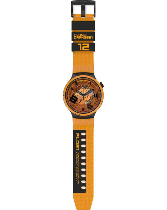 SWATCH Big Bold Oops Two Tone Silicone Strap Gift Set