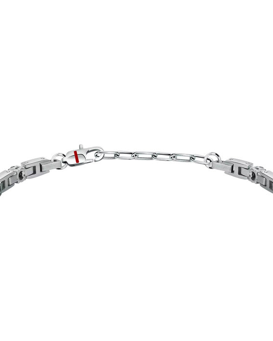 SECTOR Stainless Steel Bracelet with Enamel and Zircon