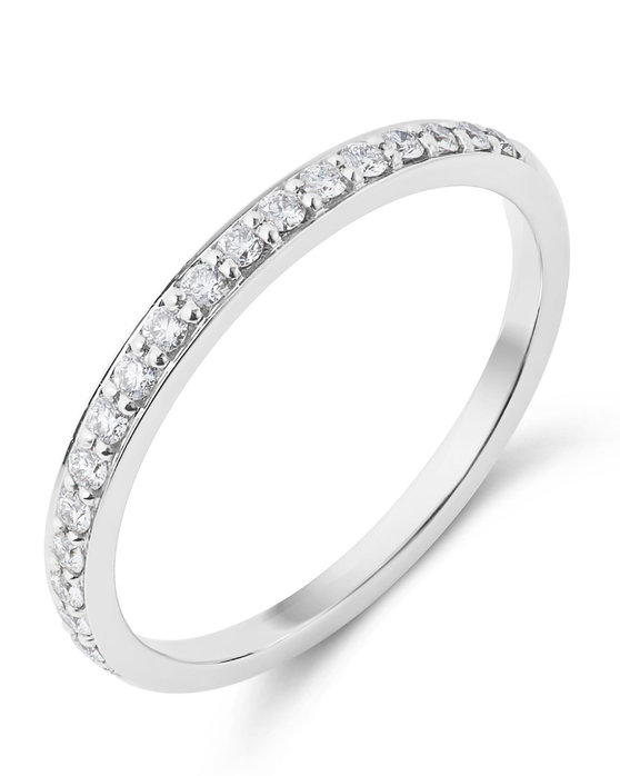 Δαχτυλίδι SAVVIDIS από λευκόχρυσο 18K σειρέ με διαμάντια (No 52)
