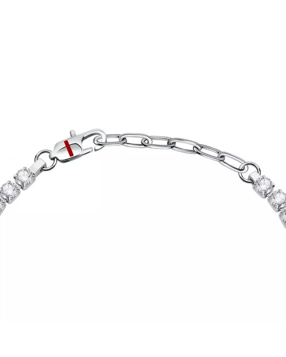 SECTOR Stainless Steel Bracelet with Enamel and Zircon