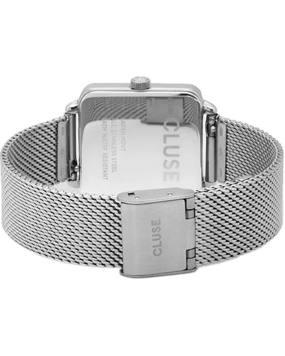 CLUSE La Tetragone Silver Stainless Steel Bracelet