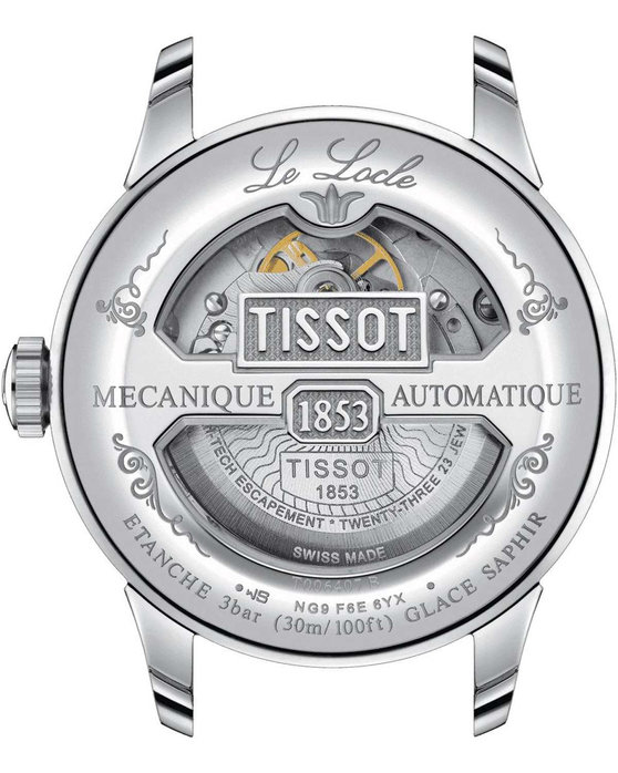 TISSOT T-Classic Le Locle Automatic Silver Stainless Steel Bracelet