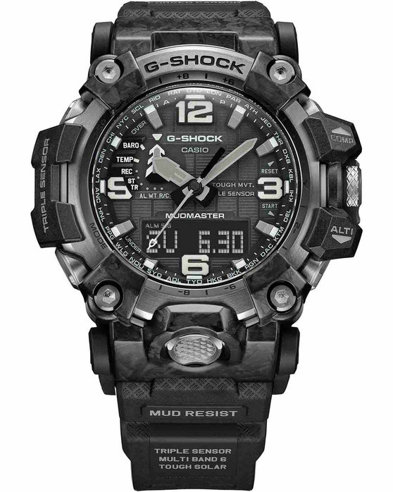 CASIO G-SHOCK Chronograph Black Rubber Strap