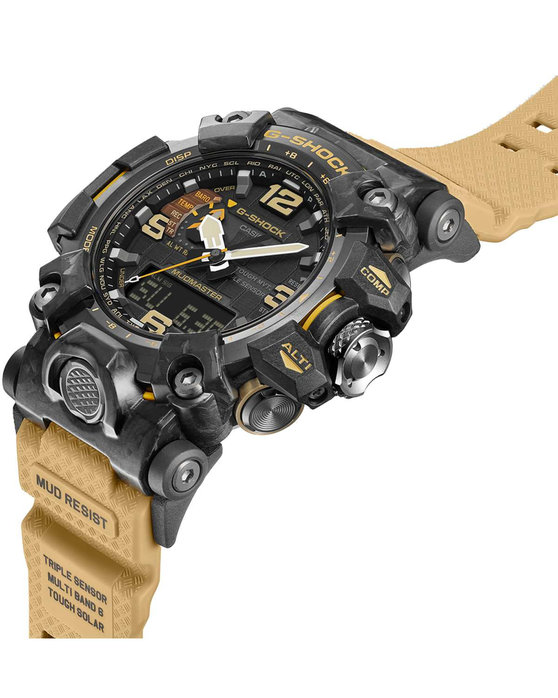 CASIO G-SHOCK Chronograph Beige Rubber Strap