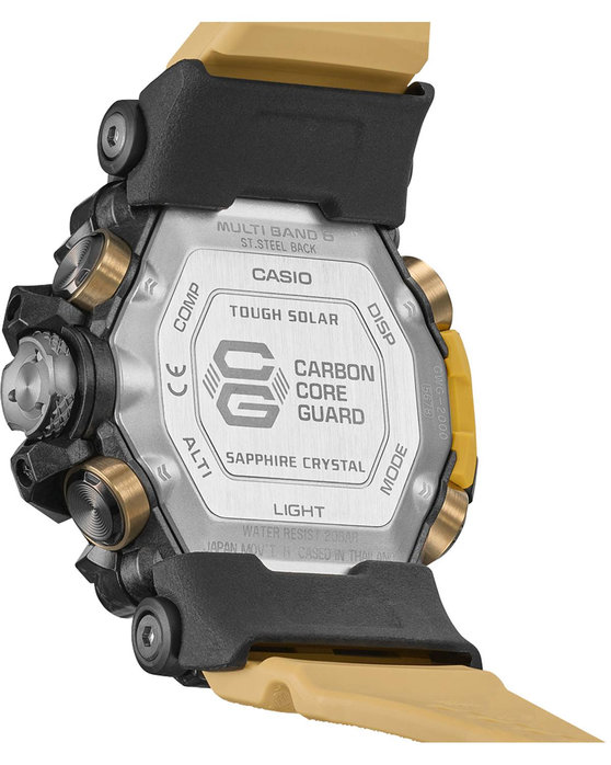 CASIO G-SHOCK Chronograph Beige Rubber Strap