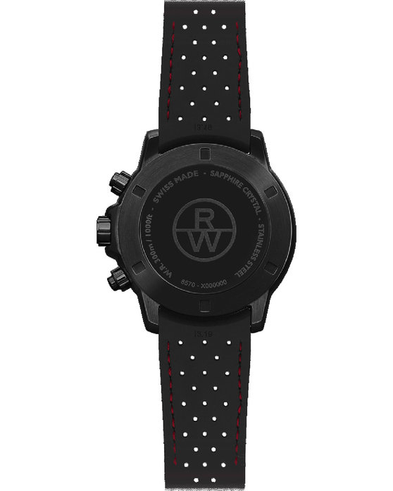 RAYMOND WEIL Tango Chronograph Black Rubber Strap