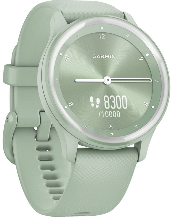 GARMIN Vivomove Sport Cool Mint Silicone Strap