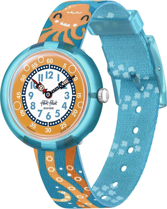 Flik Flak Magical Ocean Ten-Tickles Multicolor Plastic Strap