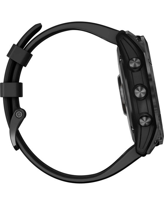 GARMIN Fenix 7X Solar Slate Grey with Black Silicone Strap