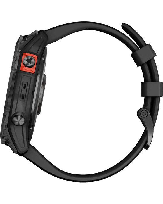 GARMIN Fenix 7X Solar Slate Grey with Black Silicone Strap