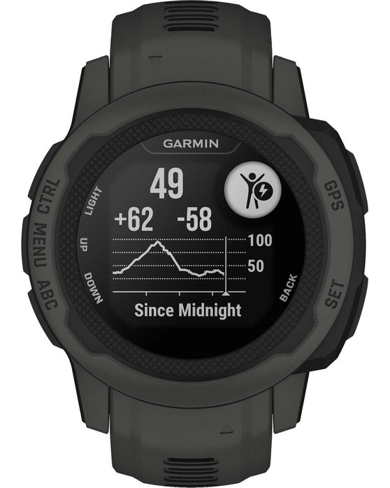 GARMIN Instinct 2S Graphite Silicone Band