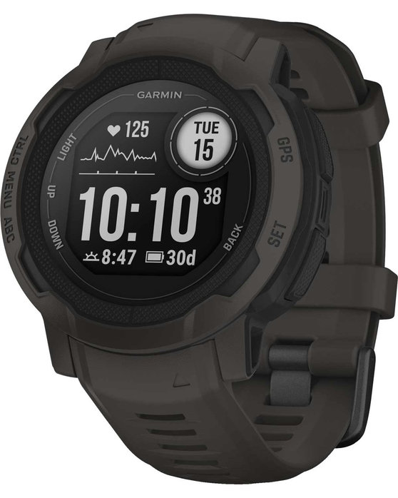 GARMIN Instinct 2 Graphite Silicone Band