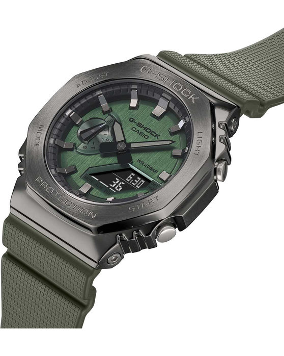 Casio g cheap shock green strap