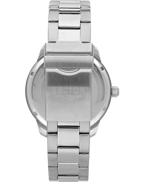 SECTOR Oversize Silver Stainless Steel Bracelet