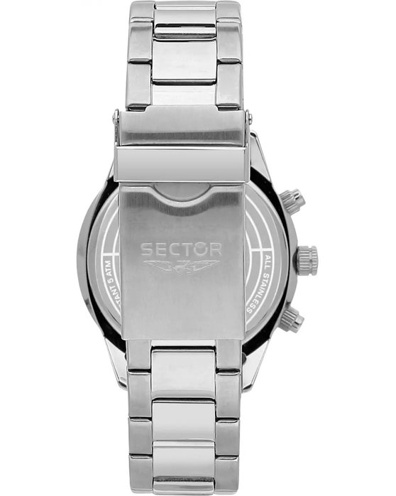 SECTOR 670 Chronograph Silver Stainless Steel Bracelet