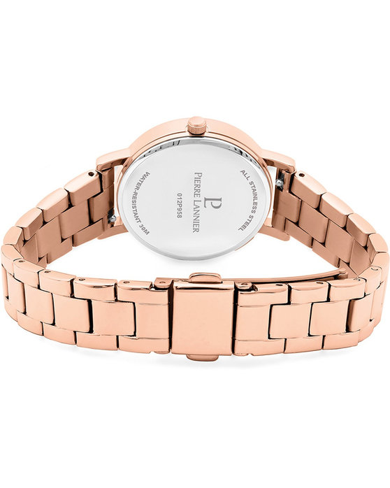 PIERRE LANNIER Moultiple Rose Gold Stainless Steel Bracelet