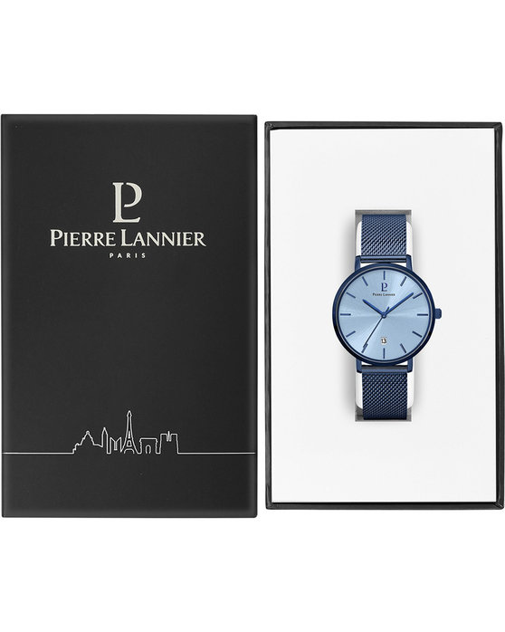 PIERRE LANNIER Echo Blue Stainless Steel Bracelet