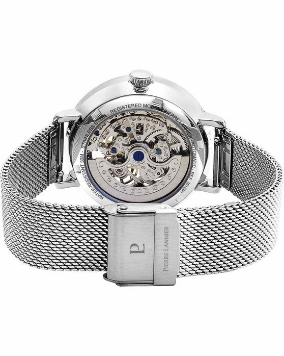 PIERRE LANNIER Celeste Automatic Silver Stainless Steel Bracelet