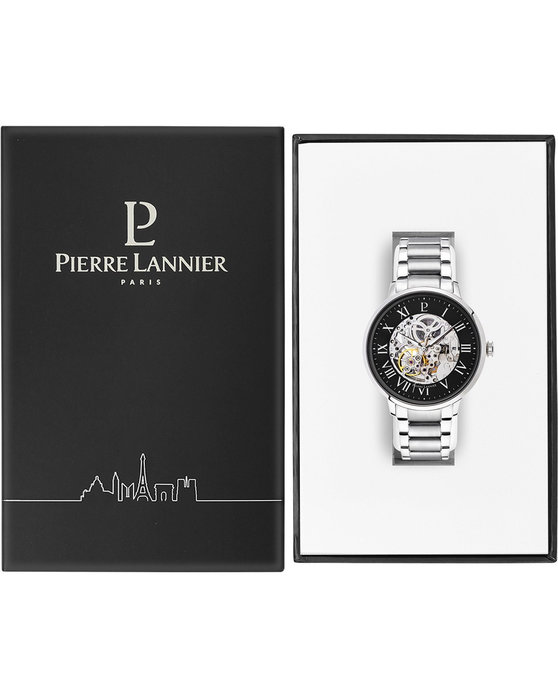 PIERRE LANNIER Automatic Automatic Silver Stainless Steel Bracelet