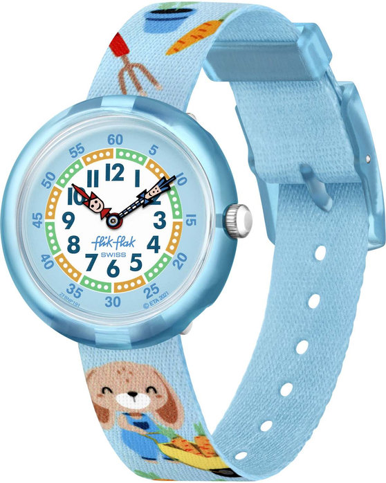 Flik Flak Garden Fiesta Carrot Party Multicolor Plastic Strap