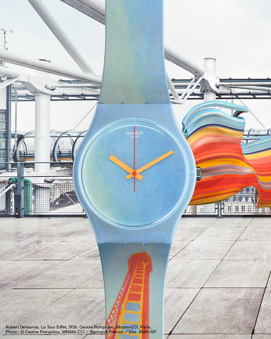 SWATCH X Centre Pompidou Eiffel Tower by Robert Delaunay