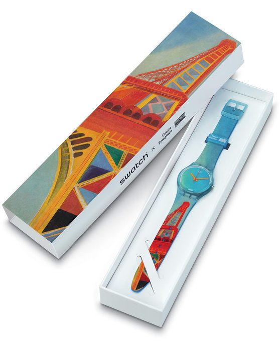 SWATCH X Centre Pompidou Eiffel Tower by Robert Delaunay