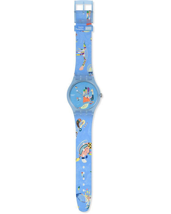 SWATCH X Centre Pompidou Blue sky by Vassily Kandinsky