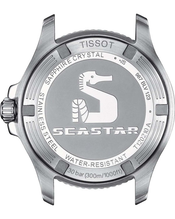 TISSOT T-Sport Seastar 1000 Silver Stainless Steel Bracelet