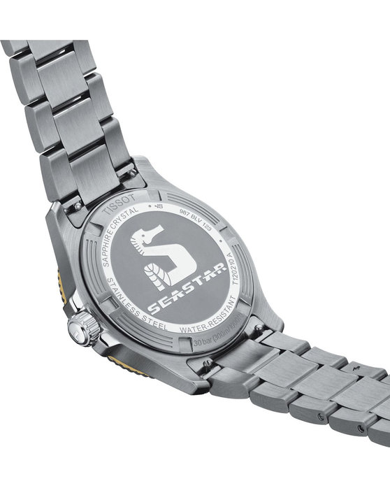 TISSOT T-Sport Seastar 1000 Silver Stainless Steel Bracelet