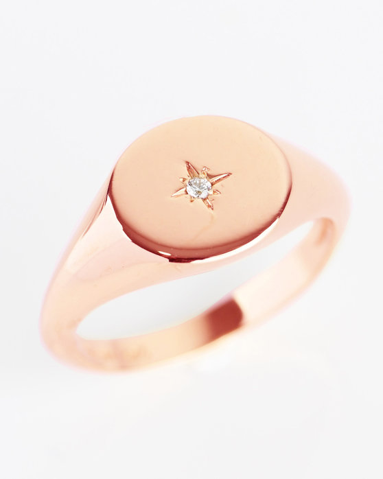Δαχτυλίδι SAVVIDIS από ροζ χρυσό 14Κ και ζιργκόν (No52)