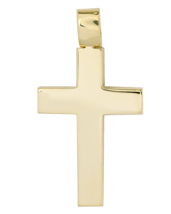 Βαπτιστικός σταυρός SAVVIDIS από χρυσό 14Κ