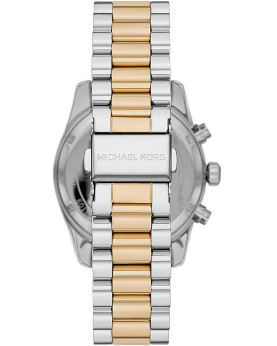 Michael KORS Lexington Chronograph Two Tone Stainless Steel Bracelet