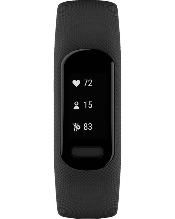 GARMIN Vivosmart 5 Black Silicone Strap (S/M)